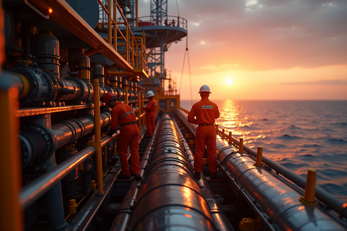plateforme pétrolière